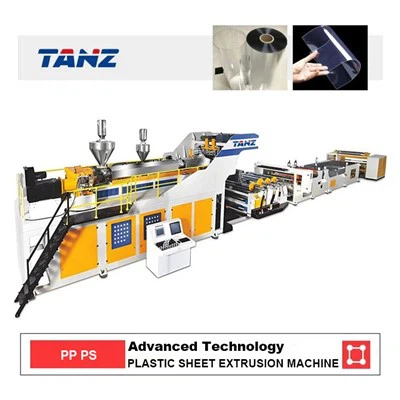 Plastik Fèy Ekstrisyon Ekipman Pou PP PS